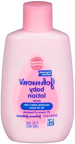 Johnson's Baby Lotion, Travel Size, 3 Pack