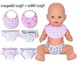 S And 2 Pcs Bids For 14-18 Inch Baby Dolls