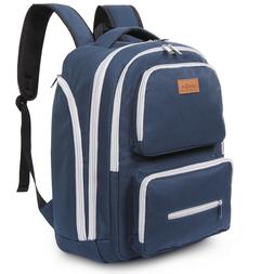Backpack Mummy Travel Nappy Bag Organizer Blue
