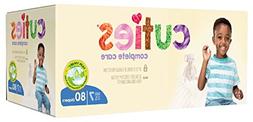 Cuties Complete Care Baby Diapers, Size 7, 80 Count