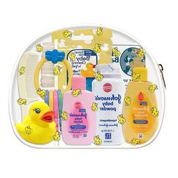 CONVENIENCE KITS Deluxe Baby Bath 9 PC Kit Featuring: Johnso