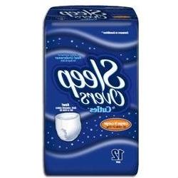 Sleep Overs, Prevail Youth Pants, X-Large, 85-125 lbs. 13 Ct